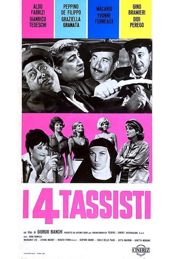 I 4 tassisti Poster of I 4 tassisti