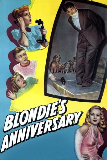 Blondie's Anniversary Poster of Blondie's Anniversary