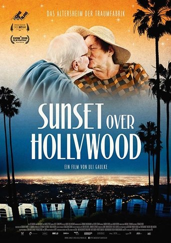 Sunset over Mulholland Drive Poster of Sunset over Mulholland Drive