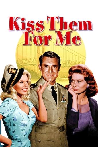 Kiss Them for Me Poster of Kiss Them for Me