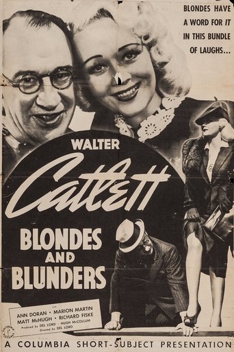 Blondes and Blunders Poster of Blondes and Blunders