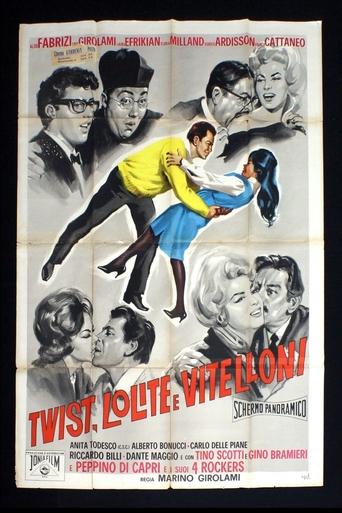 Twist, lolite e vitelloni Poster of Twist, lolite e vitelloni