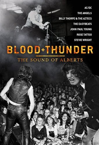 Blood + Thunder: The Sound of Alberts Poster of Blood + Thunder: The Sound of Alberts