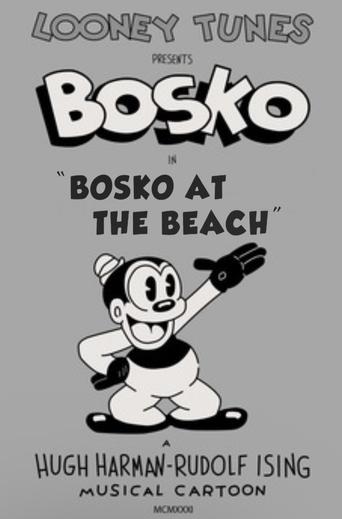 Bosko at the Beach Poster of Bosko at the Beach
