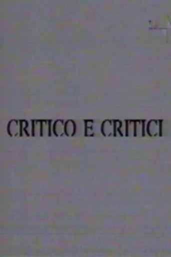 Critico e Critici Poster of Critico e Critici