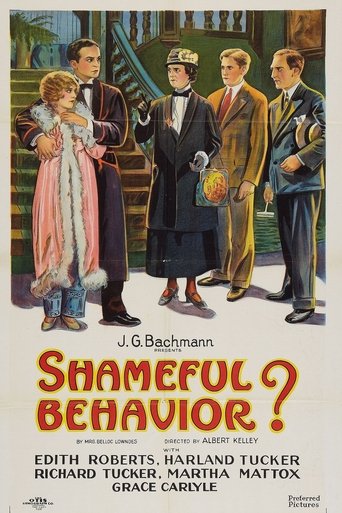Shameful Behavior? Poster of Shameful Behavior?