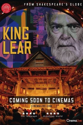 King Lear: Live at Shakespeare's Globe Poster of King Lear: Live at Shakespeare's Globe