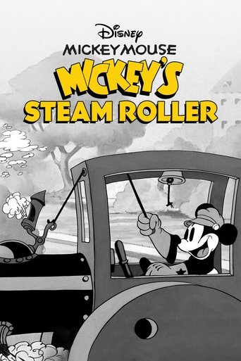 Mickey's Steam Roller Poster of Mickey's Steam Roller