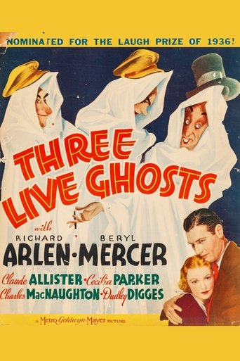 Three Live Ghosts Poster of Three Live Ghosts