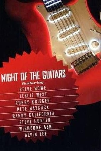 Night of the Guitars Poster of Night of the Guitars