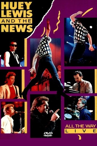 Huey Lewis and the News - All the Way Live Poster of Huey Lewis and the News - All the Way Live