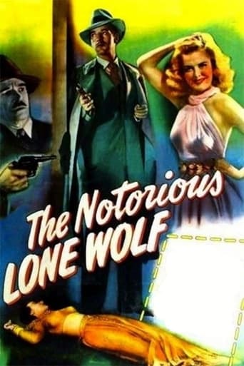 The Notorious Lone Wolf Poster of The Notorious Lone Wolf
