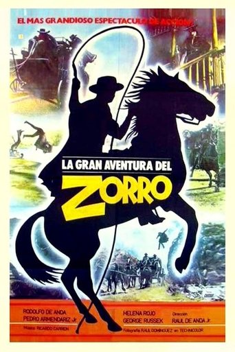 The Great Adventure of Zorro Poster of The Great Adventure of Zorro