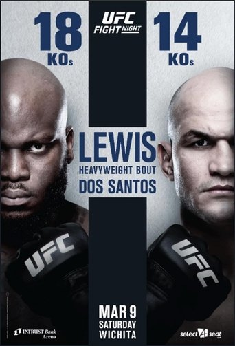 UFC Fight Night 146: Lewis vs. dos Santos Poster of UFC Fight Night 146: Lewis vs. dos Santos