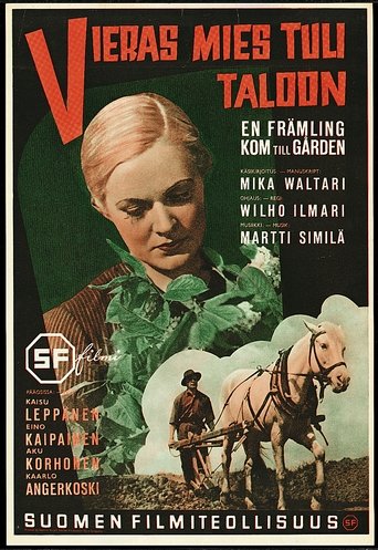 Vieras mies tuli taloon Poster of Vieras mies tuli taloon