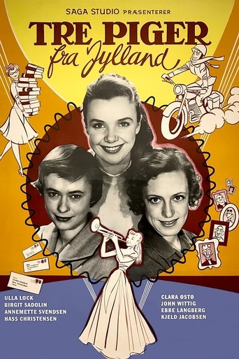 Tre piger fra Jylland Poster of Tre piger fra Jylland