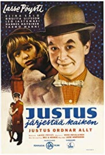 Justus järjestää kaiken Poster of Justus järjestää kaiken