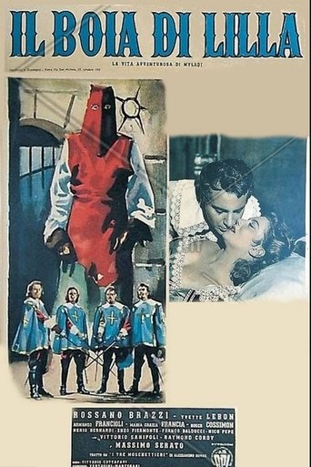 Milady and the Musketeers Poster of Milady and the Musketeers