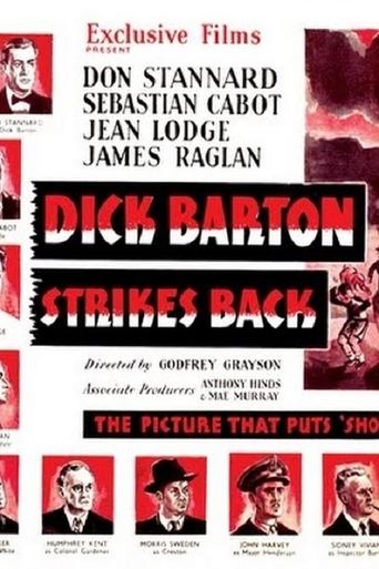 Dick Barton Strikes Back Poster of Dick Barton Strikes Back