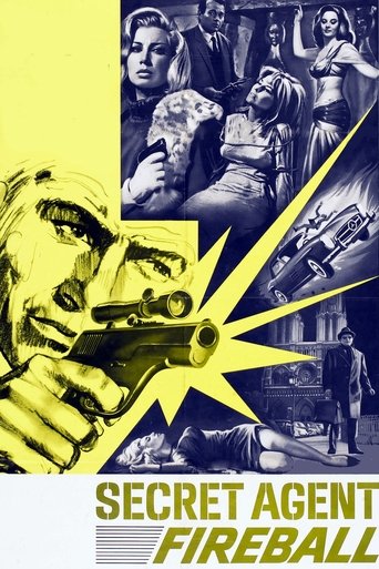 Secret Agent Fireball Poster of Secret Agent Fireball