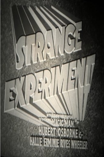 Strange Experiment Poster of Strange Experiment
