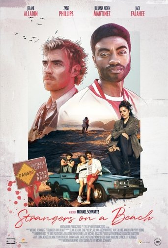 Strangers on a Beach Poster of Strangers on a Beach