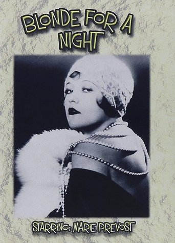 A Blonde for a Night Poster of A Blonde for a Night
