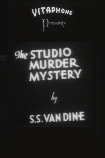 The Studio Murder Mystery Poster of The Studio Murder Mystery