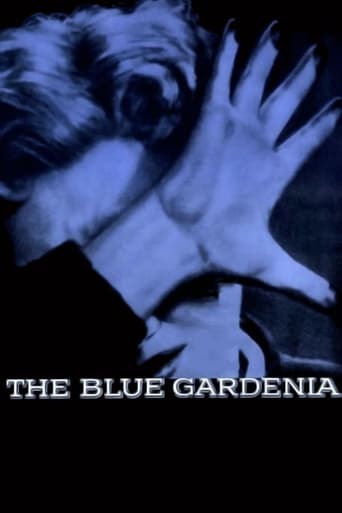 The Blue Gardenia Poster of The Blue Gardenia