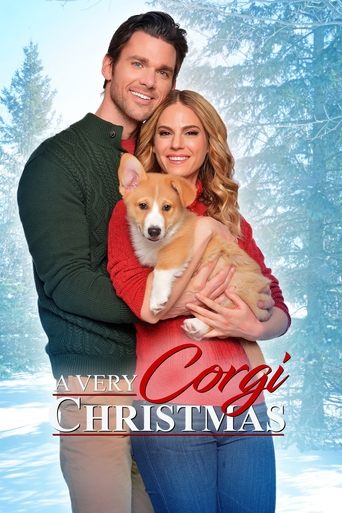 A Very Corgi Christmas Poster of A Very Corgi Christmas