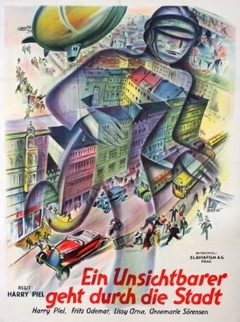 An Invisible Man Goes Through the City Poster of An Invisible Man Goes Through the City