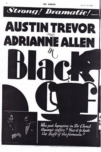 Black Coffee Poster of Black Coffee