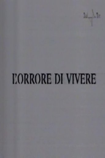 L'orrore di vivere Poster of L'orrore di vivere