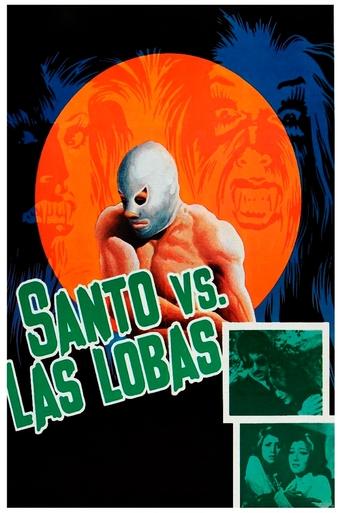 Santo vs. the She-Wolves Poster of Santo vs. the She-Wolves