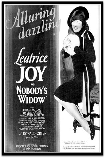 Nobody's Widow Poster of Nobody's Widow