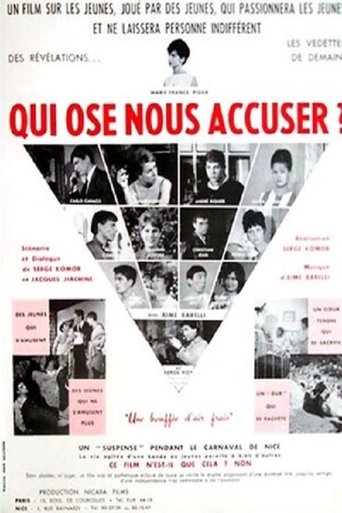 Qui ose nous accuser? Poster of Qui ose nous accuser?