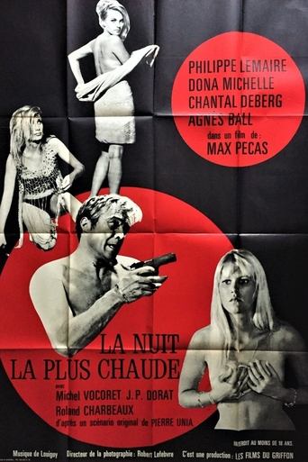 La nuit la plus chaude Poster of La nuit la plus chaude