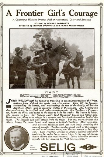 A Frontier Girl's Courage Poster of A Frontier Girl's Courage