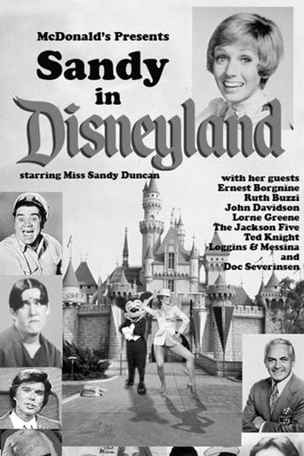 Sandy in Disneyland Poster of Sandy in Disneyland