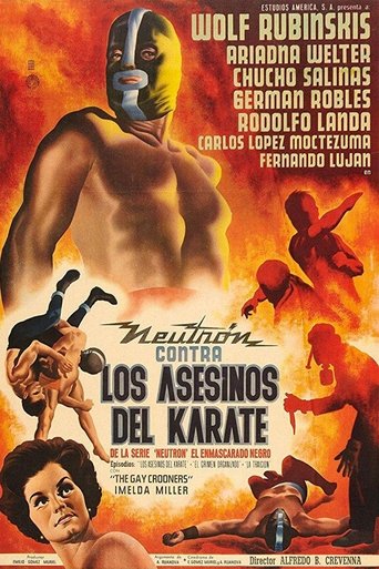Neutron Battles the Karate Assassins Poster of Neutron Battles the Karate Assassins