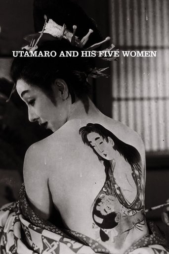 Utamaro and His Five Women Poster of Utamaro and His Five Women