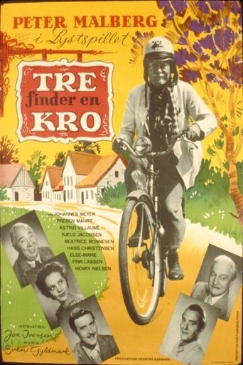 Tre finder en kro Poster of Tre finder en kro