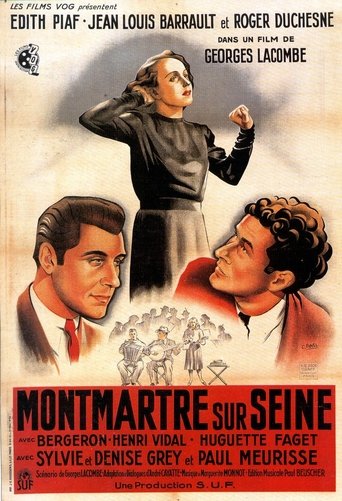 Montmartre on the Seine Poster of Montmartre on the Seine