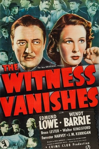 The Witness Vanishes Poster of The Witness Vanishes