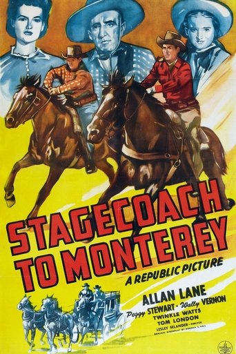 Stagecoach to Monterey Poster of Stagecoach to Monterey