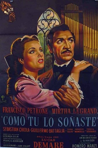 Como tú lo soñaste Poster of Como tú lo soñaste