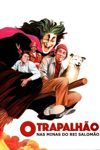 O Trapalhão nas Minas do Rei Salomão Poster of O Trapalhão nas Minas do Rei Salomão