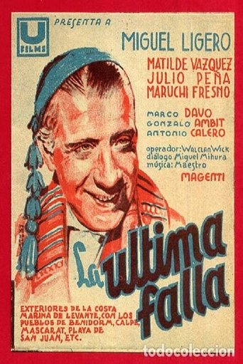 La última Falla Poster of La última Falla