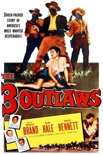 The Three Outlaws Poster of The Three Outlaws