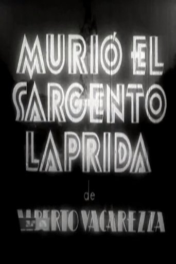 Murió el sargento Laprida Poster of Murió el sargento Laprida